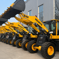 Harga Pabrik China Wheel Loader Front End Loader dengan Mesin Weichai, Gearbox & Pompa untuk Dijual