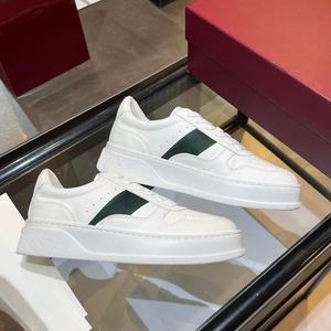 Women's Breathable Casual Platform <b>Shoes</b> for Spring and Winter <b>Height</b> <b>Increasing</b> Lace-Up Closure Cow Leather Upper - Product Image 5