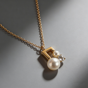 CUSTOM <b>SILVER</b> 10K/14K GOLD PLATED <b>SOLID</b> GOLD LAB GROWN DIAMOND ZICON ENGAGEMENT CLUSTER <b>NECKLACE</b> UNISEX CUTE ANNIVERSARY PARTY - Product Image 3