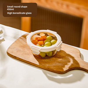 Recipientes de Vidrio para Almacenamiento de Alimentos 2026, con Tapas de Vidrio Templado, Herméticos, de Vidrio Borosilicato de Alta Calidad - Product Image 3