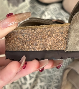 Sandalias Birkentocks Dropshipping con Plantilla Suave de Cuero de Ante, <span class=keywords><strong>Zuecos</strong></span> Planos para Exteriores, Mules con Plantilla de Corcho, Sandalias Boston Sólidas - Product Image 3