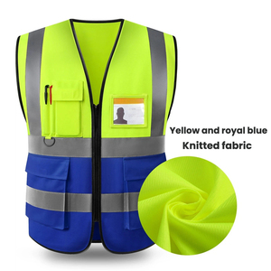 เสื้อกั๊กนิรภัยเด็กแบบสะท้อนแสง พกพาสะดวก สวมใส่ง่าย  โลโก้สั่งทำได้ ระบายอากาศได้ดี ผลิตจากโพลีเอสเตอร์ สะท้อนแสง  โลโก้ปรับแต่งได้ - Product Image 6