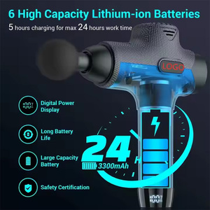 OEM Gimnasio Profesional 4800mAh 14 MM <span class=keywords><strong>Pistola</strong></span> <span class=keywords><strong>de</strong></span> <span class=keywords><strong>masaje</strong></span> <span class=keywords><strong>de</strong></span> tejido profundo Fascia Masajeador corporal Pantalla Lcd <span class=keywords><strong>Pistola</strong></span> <span class=keywords><strong>de</strong></span> <span class=keywords><strong>masaje</strong></span> muscular - Product Image 5
