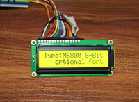 شاشة LCD أحادية اللون 16×2 بوصة، أصفر، أخضر، أزرق، أسود، 3.3 فولت، 5 فولت، طراز 1602، تصنيع حسب الطلب