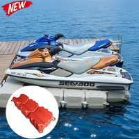 Sièges de bateau ponton à haute flottabilité quai flottant Jet Ski quai de haute qualité Marina bateau Cube offre spéciale prix d'approvisionnement marin GZZH
