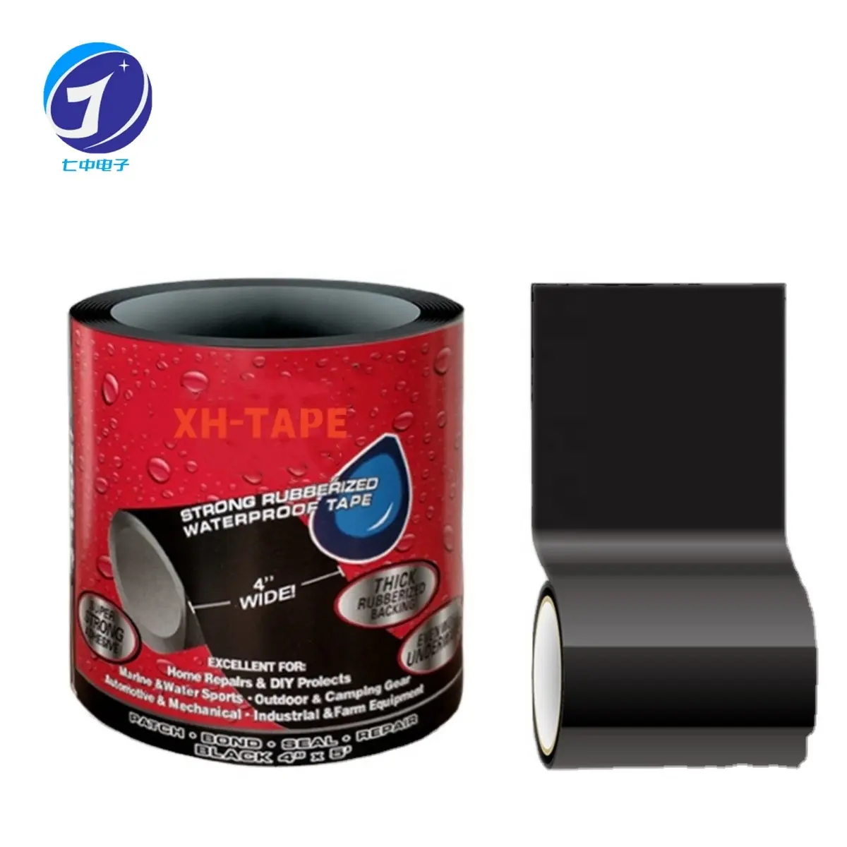 Supper Sticky Flexe Self Adhesive Rubberized Leakage Repairing Sealing Repair Leak Proof PVC Waterproof Tape