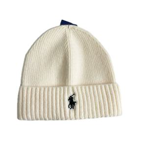 2026年奢华 Ralph Po <span class=keywords><strong>Lo</strong></span> 设计师冬季毛线帽纯色字母针织时尚保暖可定制徽标通用款 - Product Image 1