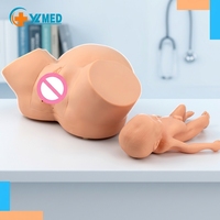 Maniquí Ginecológico Avanzado para Ciencias Médicas, Entrenamiento de Partos en Ginecología, Obstetricia, Simulador Médico de Partería, CE/ISO