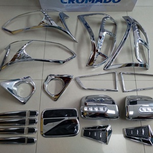 Accesorios para Automóviles de Alta Calidad, Cubierta de Faros Delanteros, Cubierta de Tanque de Gasolina, Juego Completo Cromado, Kit de Carrocería para Toyota Hiace - Product Image 6