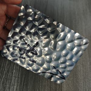 Lámina de Acero Inoxidable de Alta Calidad, con Acabado Martillado, Diseño de Piel de Naranja, Efecto Espejo - Product Image 3