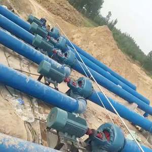 Bomba Centrífuga de Flujo Mixto Horizontal de Baja Presión y Alto Caudal, Bomba de Aguas Residuales Personalizada para Control de Inundaciones y Agricultura - Product Image 3