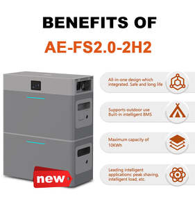Deye Top-rated Aii in One AE-serie 2kWh LiFePO4 batterij en omvormer voor balkonzonnesystemen - Product Image 2