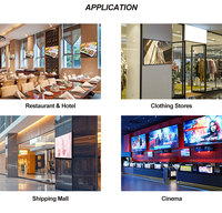 TV intelligente 4K UHD écran ultra-mince moniteur WIFI affichage numérique mural intérieur LCD publicité affichage numérique commercial