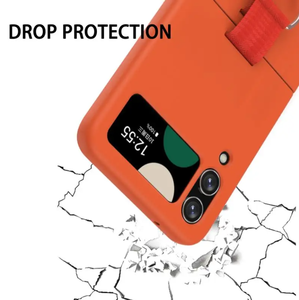 เคสโทรศัพท์หรูหราทนทานสำหรับ Samsung <span class=keywords><strong>Z</strong></span> <span class=keywords><strong>Flip</strong></span> 6 5 4 <span class=keywords><strong>3</strong></span> แบบพับ<span class=keywords><strong>ได้</strong></span> พร้อมห่วงคล้องนิ้ว ดีไซน์ทันสมัย ป้องกันแรงกระแทก - Product Image 6