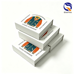 Boîte d'emballage pliable en kraft durable avec logo personnalisé pour vêtements, <span class=keywords><strong>t</strong></span>-shirts, e-commerce, expédition et envoi postal - Product Image 3
