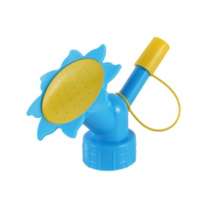 Plastic Flower Shape Watering Sprinkler Cap For Bottle Garden Plant Watering Fixed Spray Nozzle Green Blue Cyan - Product Image 3