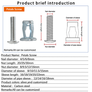 Bán buôn thép carbon cánh hoa <span class=keywords><strong>Nut</strong></span> mở rộng vít M3 Metric chủ đề đèn lồng loại kéo riveting <span class=keywords><strong>Nut</strong></span> cho tấm giấy phép sửa chữa M4-M8 - Product Image 5