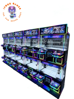 IFD Meilleure vente Mini machine à griffes à monnayeur avec écran à matrice de points défilante