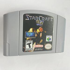 Pour <span class=keywords><strong>Nintendo</strong></span> N64 US NTSC Version langue anglaise rétro jeux cartouche nouvelle Star Craft <span class=keywords><strong>64</strong></span> matière plastique - Product Image 6
