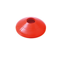 Disque de signalisation de football durable et épaissi pour l'entraînement, avec logo, à bouche ronde, type cône d'obstacle