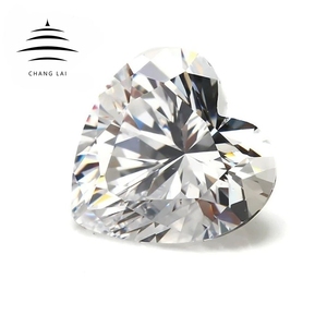 CHANG LAI 大人気 2カラット ハートシェイプ 6カラット エクセレントカット VS1 メレ ブリリアントカット ダイヤモンド 1カラット ルースダイヤモンド - Product Image 2