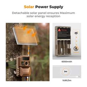 Caméra de chasse à enregistrement vidéo 2.7K, photos 24MP, angle PIR 120 degrés, étanche IP66-Options personnalisables pour tous les besoins - Product Image 5