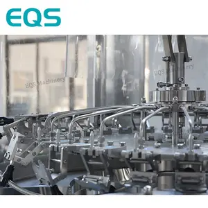 EQS زجاجة ملء مصغرة محطة مياه معدنية للإنتاج مصنع