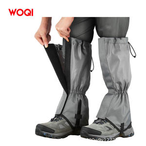 Guêtres de neige WOQI imperméables et ajustables, couvre-chevilles gris, bleu, violet, unisexe, pour la randonnée, la marche, la chasse, le trekking, les voyages - Product Image 2