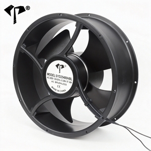 พัดลมระบายความร้อนกำลังสูง 25489 YD25489HBL ขนาด 254*254*89 มม. 110/220/380V AC ความเร็ว 2300-2400 รอบต่อนาที ตัวพัดลมทำจากพลาสติก สำหรับใช้งานเชิงพาณิชย์ แบบไอซ์ แชด โพล - Product Image 4