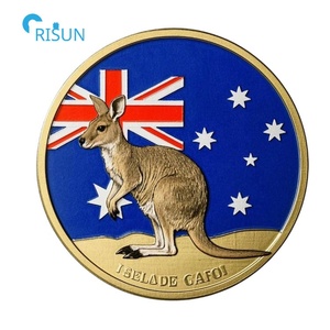 Pièces commémoratives personnalisées en émail pour anniversaire, Australie, ASIO, Scorpion, pièces de défi personnalisées, pièce de défi ASIO personnalisée - Product Image 2