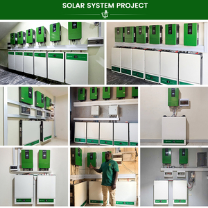 Hệ thống năng lượng mặt trời WHC 30KW với pin Lithium 60KWH, bộ biến tần hybrid, tấm pin năng lượng, hệ thống hoàn chỉnh cho nhà ở, biệt thự, nhà máy - Product Image 3