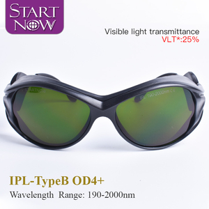OPT 기업을 위한 세륨을 가진 <span class=keywords><strong>IPL</strong></span> 레이저 안전 190nm-2000nm 레이저 유리 <span class=keywords><strong>E</strong></span> 빛 방어적인 Eyepatch - Product Image 4