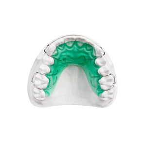 Retenedor Dental Ortodóntico Removible de Acrílico Clase II Hawley con Arco Labial y Cierre Personalizable Hecho en China - Product Image 5