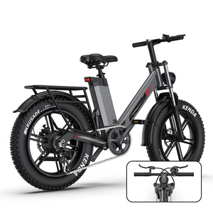 Bicicleta Eléctrica Todoterreno con Neumáticos Gruesos para Nieve, 750w, 48V, 60 Km/h, T1C6, Neumático de 20 Pulgadas, 250w, 25 km/h, Disponible en Almacenes de EE. UU. y Europa - Product Image 6