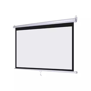 Oem/odm ALR โปรเจคเตอร์หน้าจอ130นิ้วโฮมเธียเตอร์คู่มือหน้าจอดึงลงสำหรับ <span class=keywords><strong>outdo</strong></span> ในร่ม - Product Image 4