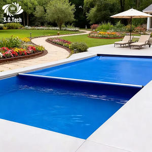 Couverture de <span class=keywords><strong>piscine</strong></span> en PVC robuste Water Crown pour utilisation hivernale, pour piscines enterrées et <span class=keywords><strong>hors</strong></span> <span class=keywords><strong>sol</strong></span>, résistante aux UV, avec vannes de drainage, installation facile - Product Image 1