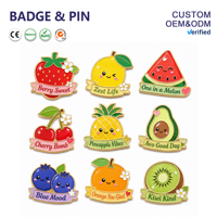 Broches et badges personnalisés en émail souple ou dur, en alliage de zinc moulé sous pression, avec logo découpé, faible minimum de commande du fabricant
