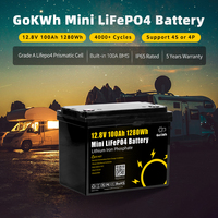Livraison Gratuite Batterie Lithium LiFePO4 24V 100Ah/200Ah Protection IP65 pour VR, Bateau, Maison, Chariot de Golf, Camping-Car, Stockage d'Énergie