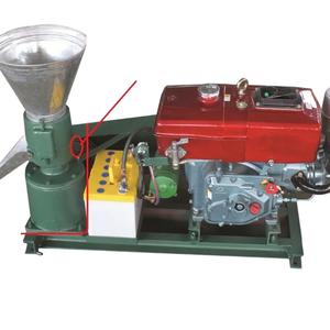 Machine à granulés à alimentation automatique à matrice plate, neuve ou d'occasion, pour biomasse, bois, paille, balle de riz, granulés de bois, 220V - Product Image 1