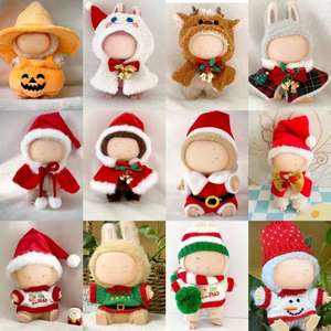 Disfraz <span class=keywords><strong>de</strong></span> Halloween para Muñeca, Falda, Traje <span class=keywords><strong>de</strong></span> Dibujos Animados, Capa <span class=keywords><strong>de</strong></span> Navidad, Sombrero y Calabaza <span class=keywords><strong>de</strong></span> Felpa, Ropa <span class=keywords><strong>de</strong></span> Muñeca Acogedora y Linda - Product Image 2