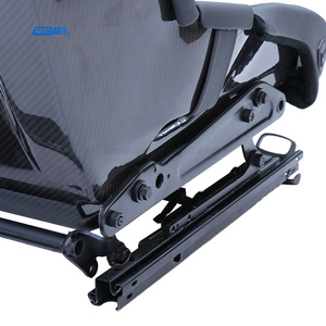 Asiento de carreras universal de fibra de carbono y Alcántara Nappa con ajuste de altura para Porsche 718 911 GT3RS 964 - Product Image 5