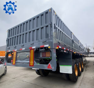 Semirremolque de 12.5m con Paredes Laterales, Semirremolque de Transporte de Carga, Remolque de Camión en Venta - Product Image 6