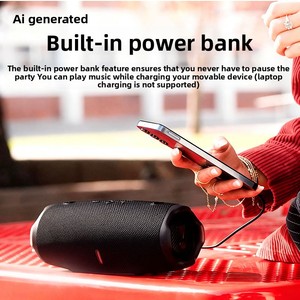 New Cross-Border Model Charge6 Shockwave6 Wireless 5.3 For <strong>Speaker</strong> Outdoor Portable Audio Subwoofer 16W Output FM Radio - Product Image 2