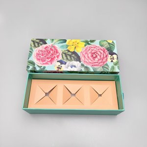 กล่องของขวัญกระดาษแข็งแบบกำหนดเองระดับไฮเอนด์จาก Fancy Floras เคลือบเงาและด้าน บุฟองน้ำ สำหรับช็อกโกแลตขนาดเล็ก ลูกอม เครื่องประดับสุดหรู - Product Image 5