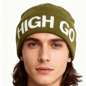 Oem Custom di alta qualità Unisex acrilico teschio semplice tinto Logo etichetta in maglia Gorras cappello da sci invernale berretto da pescatore - Product Image 3