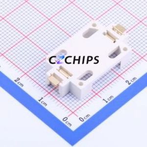 BS-06-B4AA012 Button & Strip Battery Connector SMD Connector Battery Holder CR2032 Phosphor Bronze - Product Image 2