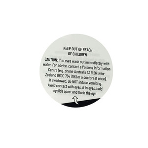 Étiquettes de sécurité cosmétiques à double couche avec conception pelable, imperméables et anti-effraction pour les produits de coloration capillaire, de décoloration et de soins de la peau - Product Image 6