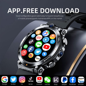 Montre connectée H10 transfrontalière tout réseau 4G AMOLED <span class=keywords><strong>Android</strong></span> avec insertion de carte NFC multifonctionnelle, appel vidéo, moniteur de fréquence cardiaque, bracelet en silicone - Product Image 4