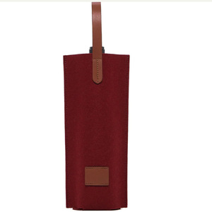 In stock Japanese and Korean style minimalist wine <b>bags</b>, single-bottle wine storage <b>bags</b>, Instagram-worthy felt wine <b>bags</b>, gift - Product Image 4