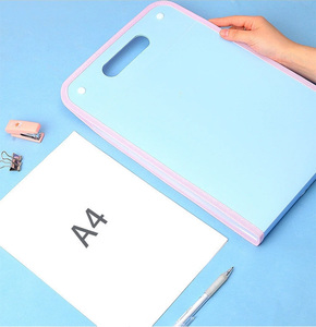 Jcx/văn phòng trường văn phòng phẩm <span class=keywords><strong>A4</strong></span> kích thước hiện đại xách tay nhựa mở rộng tập tin thư mục giấy tài liệu tập tin Túi Túi tổ chức - Product Image 4